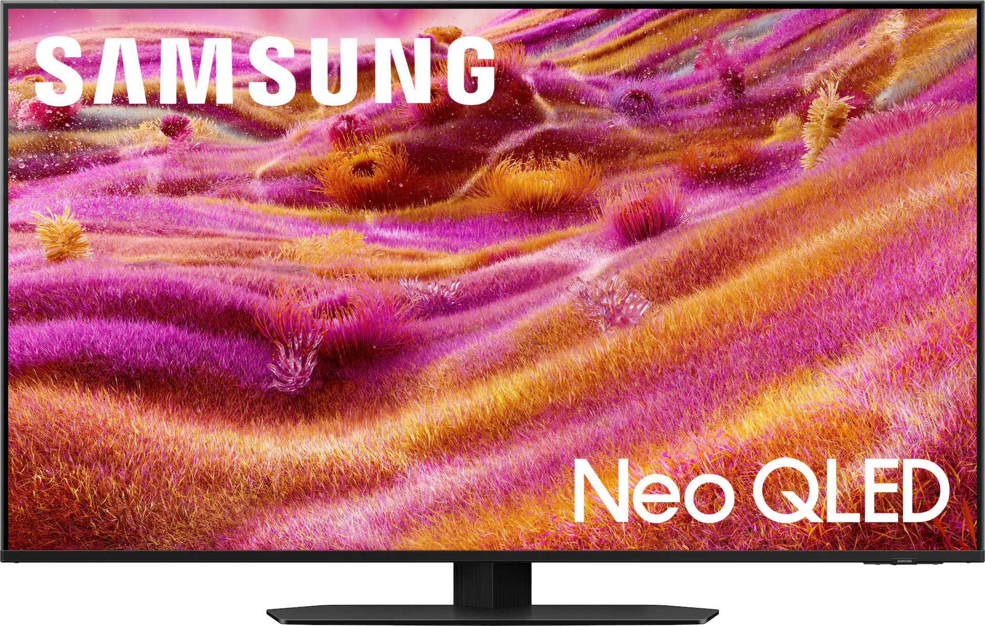 Samsung 50" Class QN90F Series Neo QLED Mini LED 4K UHD Samsung Vision AI Smart Tizen TV (2025) front and back view