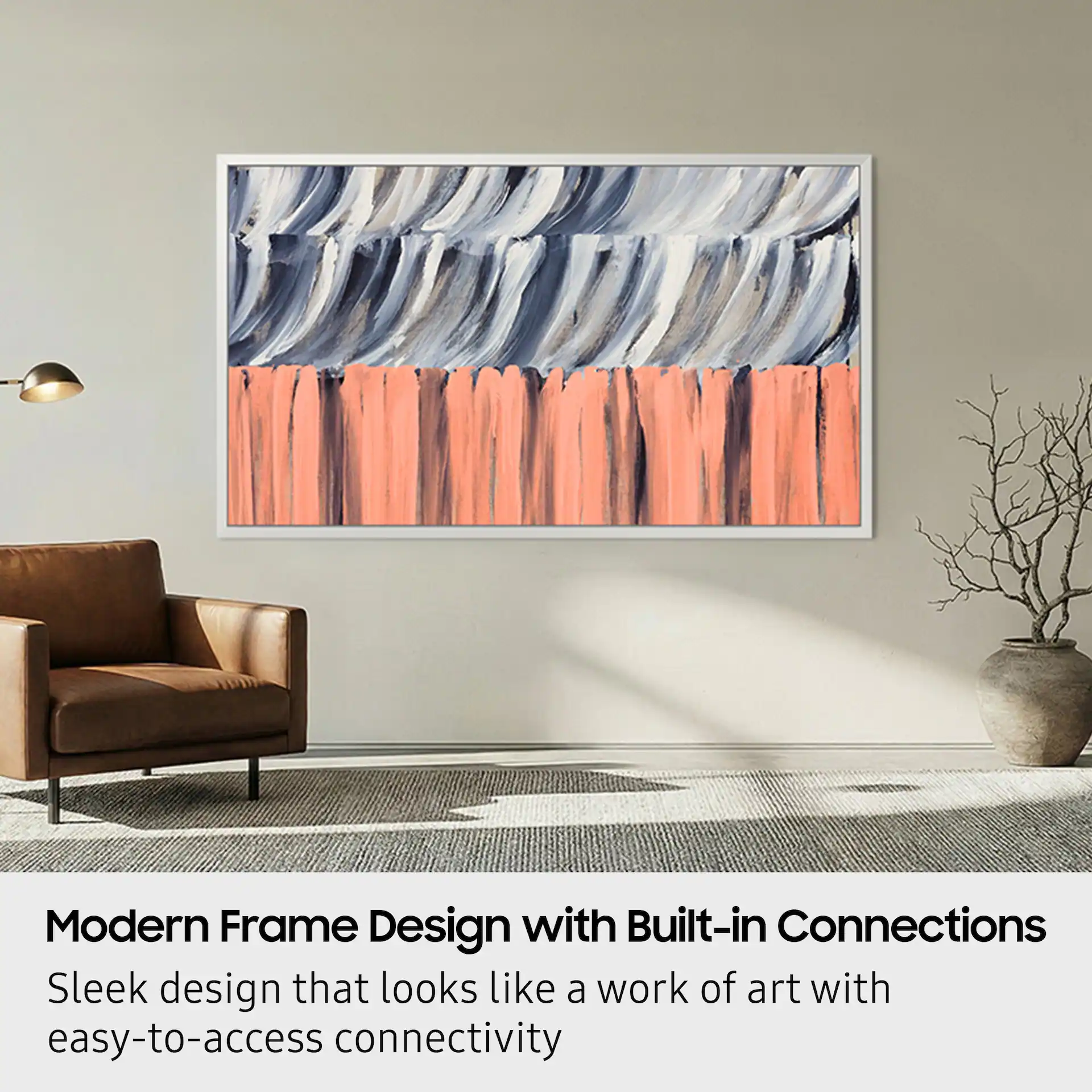 Samsung 65" Class The Frame Series LS03HE QLED 4K Samsung Vision AI Smart TV Smart Tizen TV 2026 - QN65LS03HEFXZA gallery view