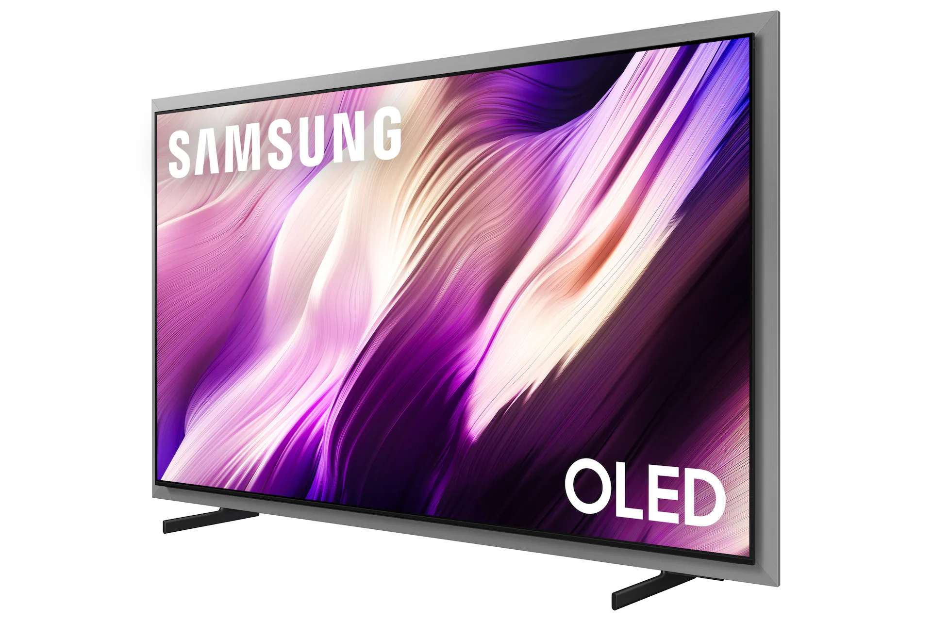 Samsung 65" Class S95H OLED 4K Glare-Free TV with Samsung VisionAI (2026) front and back view