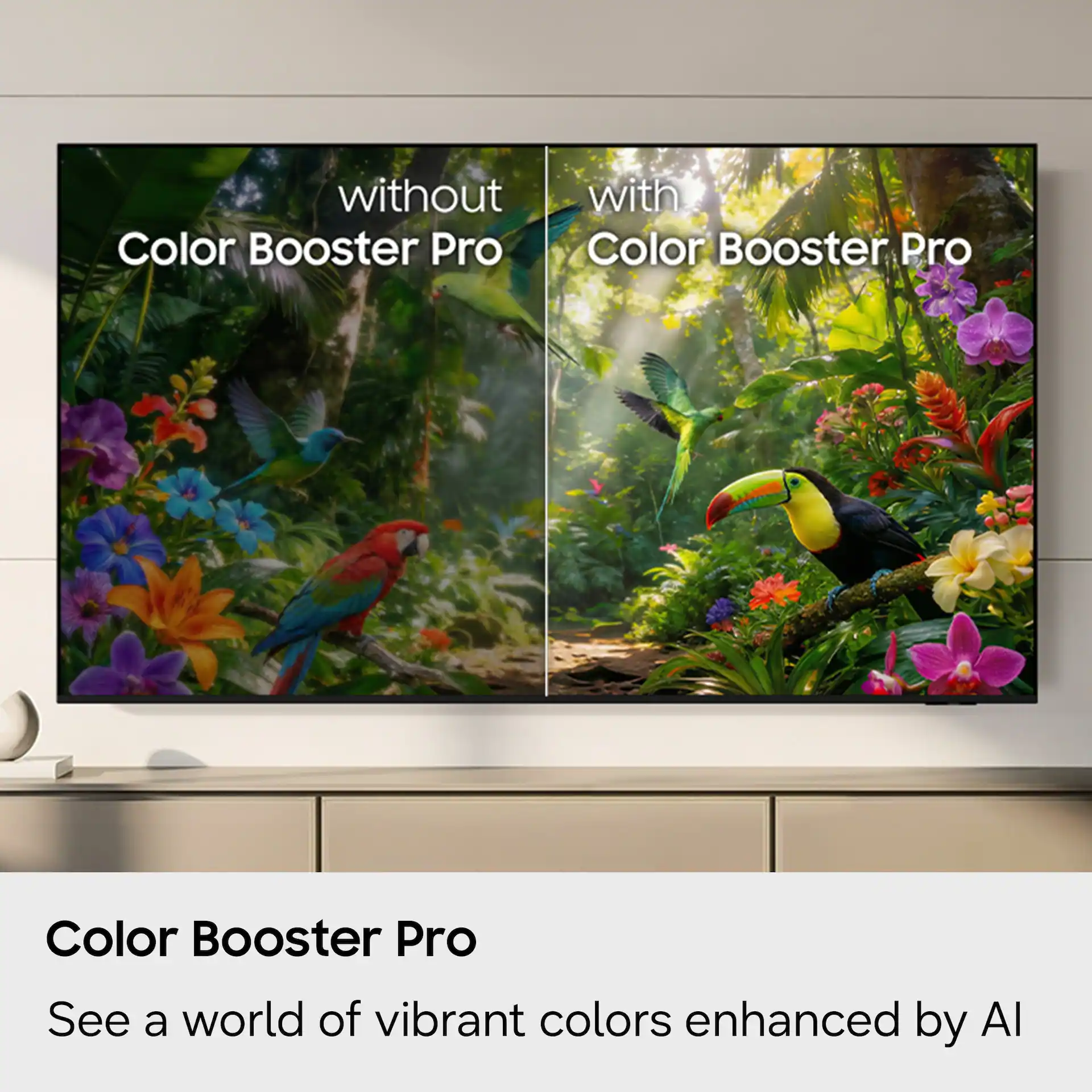Samsung 75" Class QN70H Series Neo QLED Mini LED 4K UHD Samsung Vision AI Smart Tizen TV (2026) gallery view