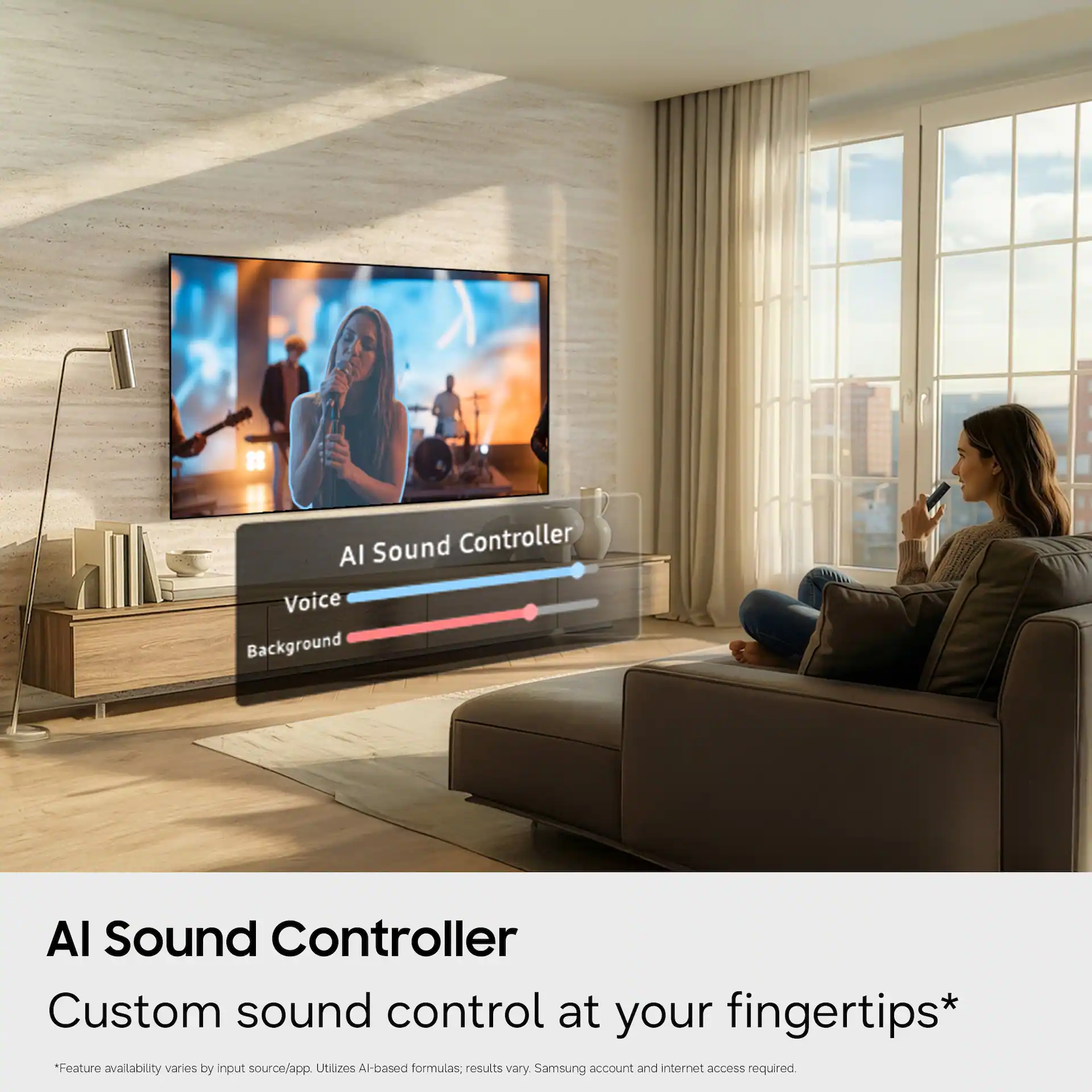 Samsung 75" Class QN70H Series Neo QLED Mini LED 4K UHD Samsung Vision AI Smart Tizen TV (2026) gallery view