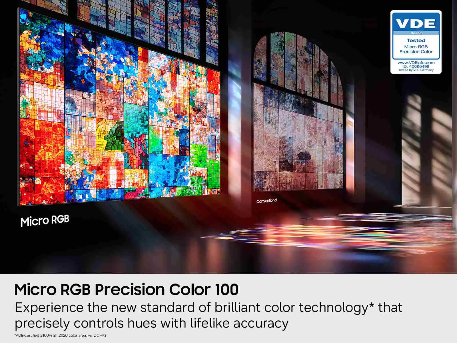 Samsung 75" Class R85H Series Micro RGB 4K UHD Samsung VisionAI Smart Tizen TV (2026) gallery view