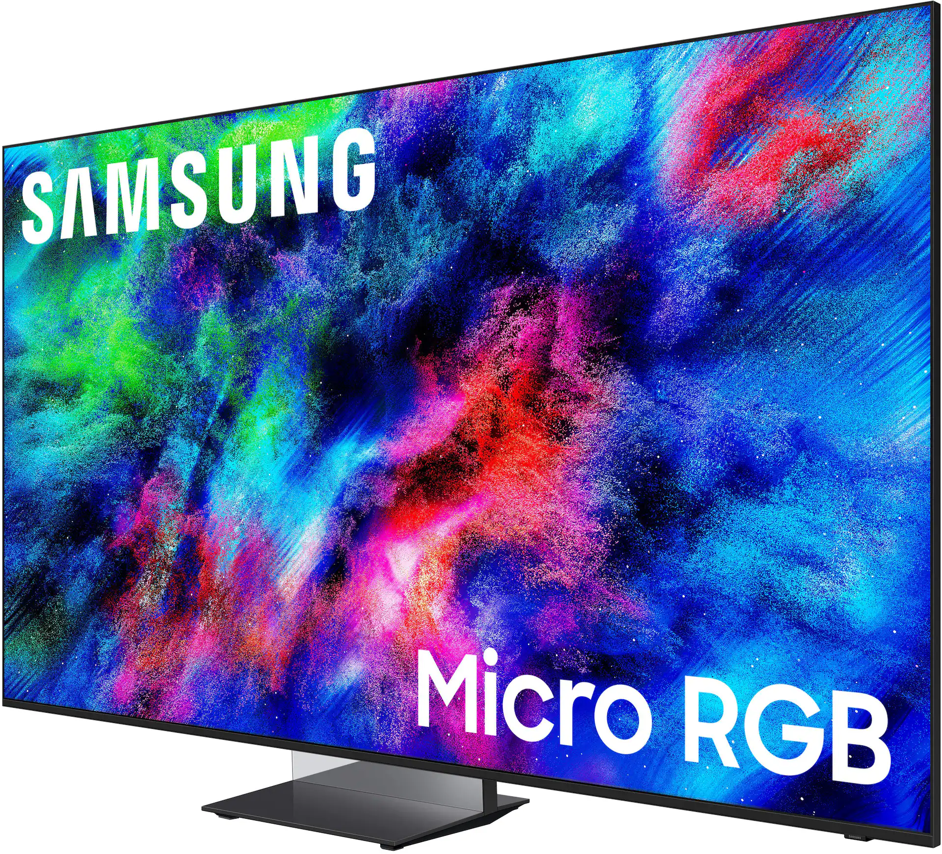Samsung 75" Class R95H Series Micro RGB 4K Glare-Free TV with Samsung VisionAI (2026) front and back view
