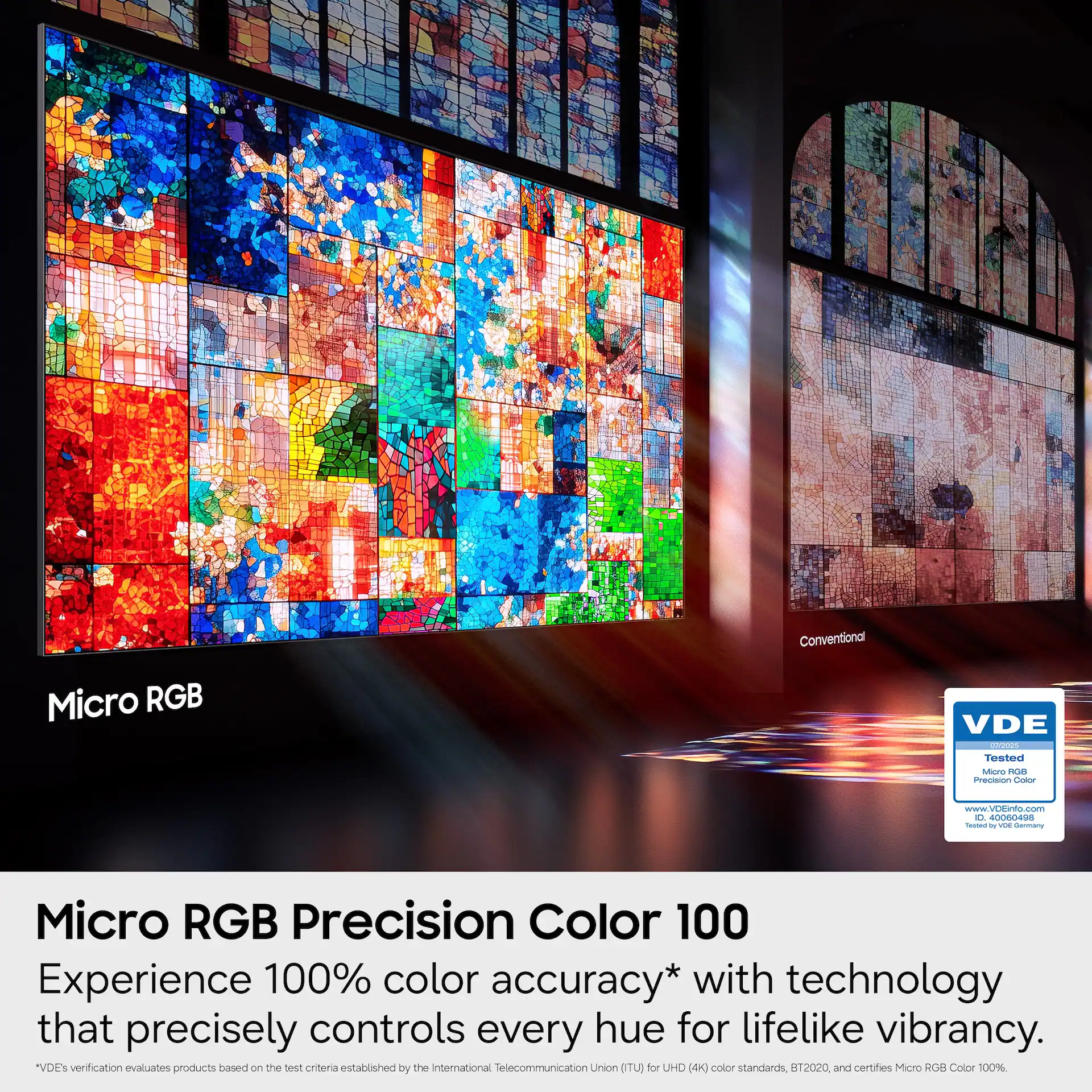 Samsung 75" Class R95H Series Micro RGB 4K Glare-Free TV with Samsung VisionAI (2026) gallery view