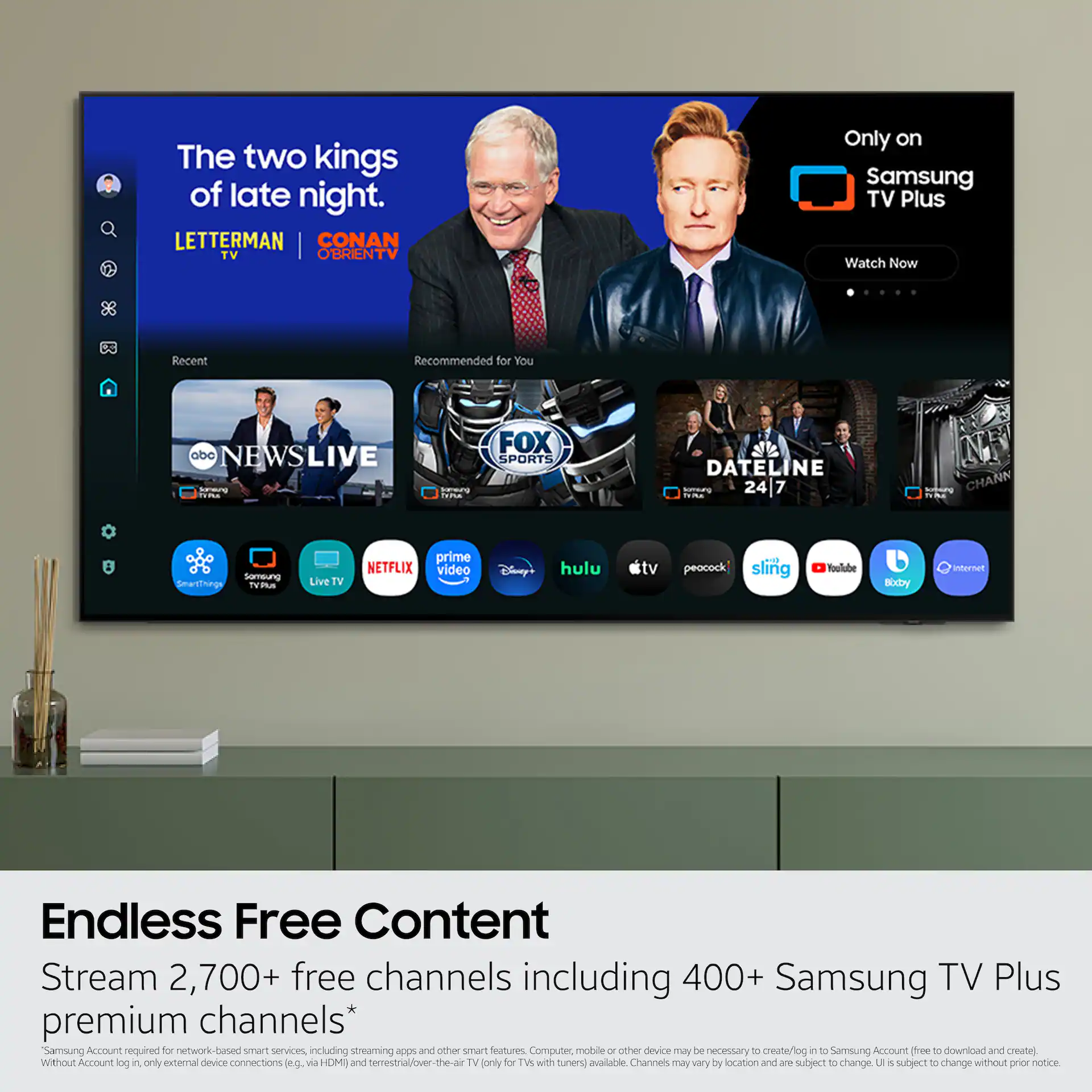 Samsung 83" Class S95F Series OLED 4K UHD Samsung Vision AI Smart Tizen TV (2025) gallery view
