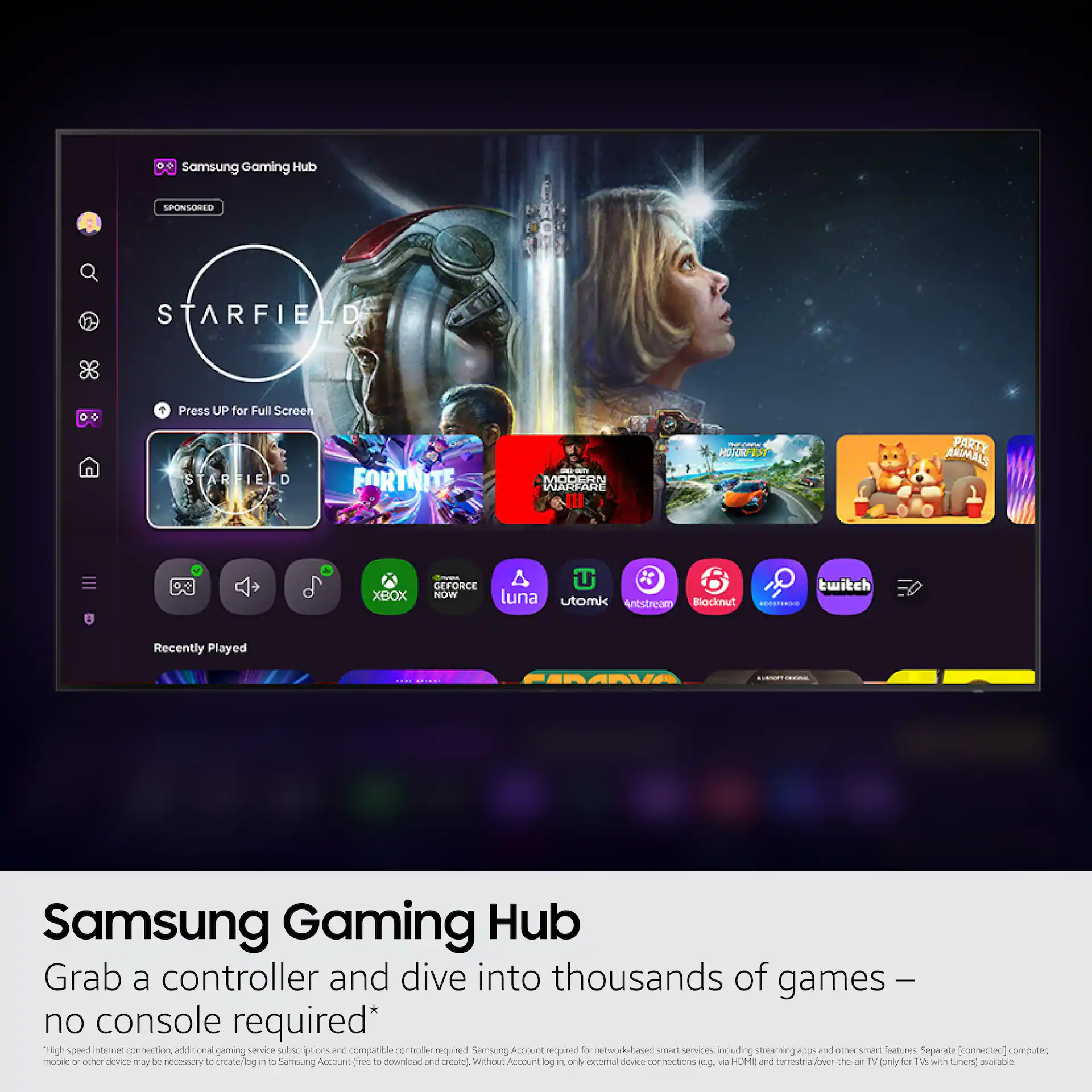 Samsung 83" Class S95F Series OLED 4K UHD Samsung Vision AI Smart Tizen TV (2025) gallery view
