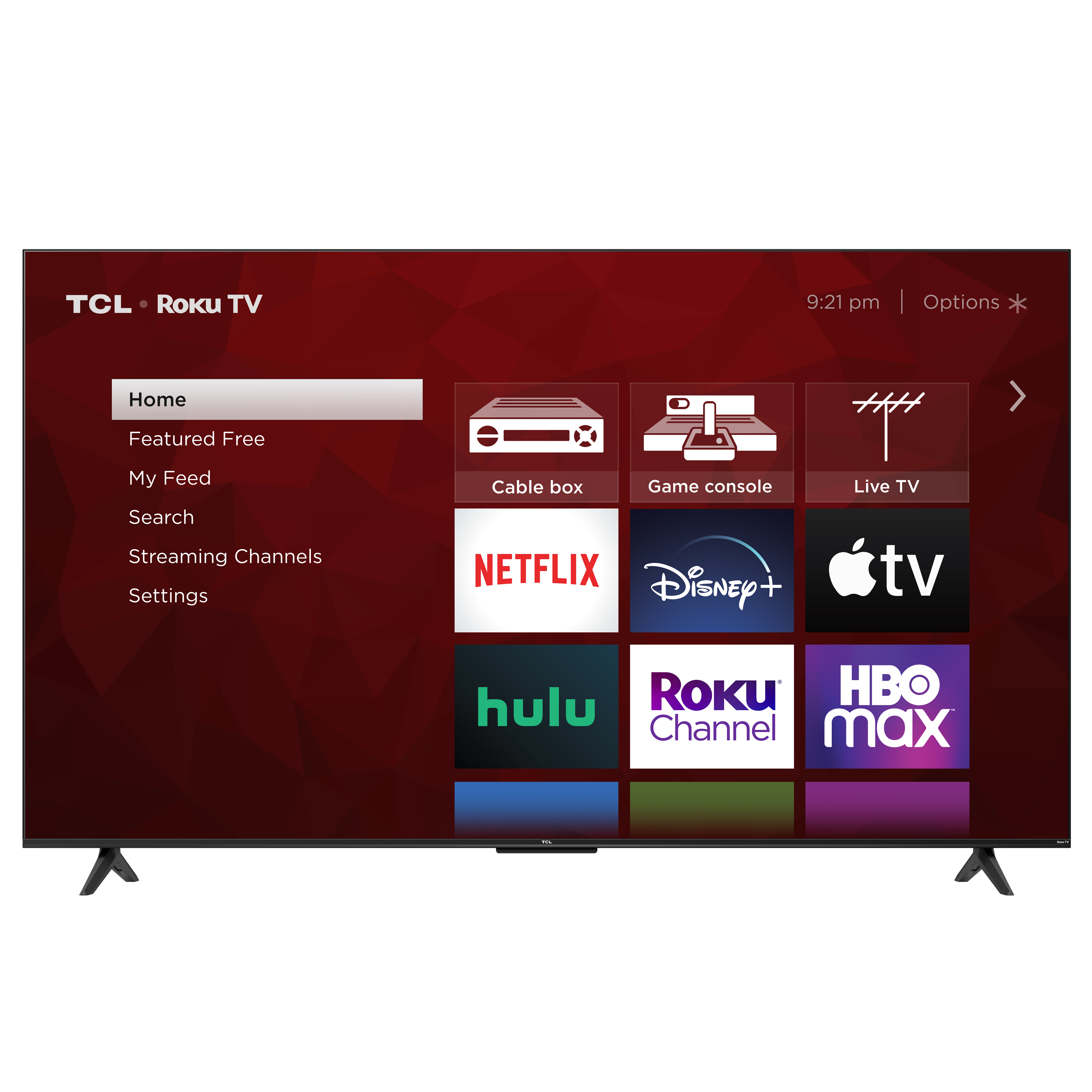 TCL 65” Class S4 (65S451) 4K UHD HDR Smart TV with Roku TV accessories and compatibility